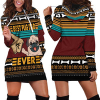 Best Pug Dad Ever Hoodie Dress Pug Dog Christmas Awesome Dad DT04 - Wonder Print Shop