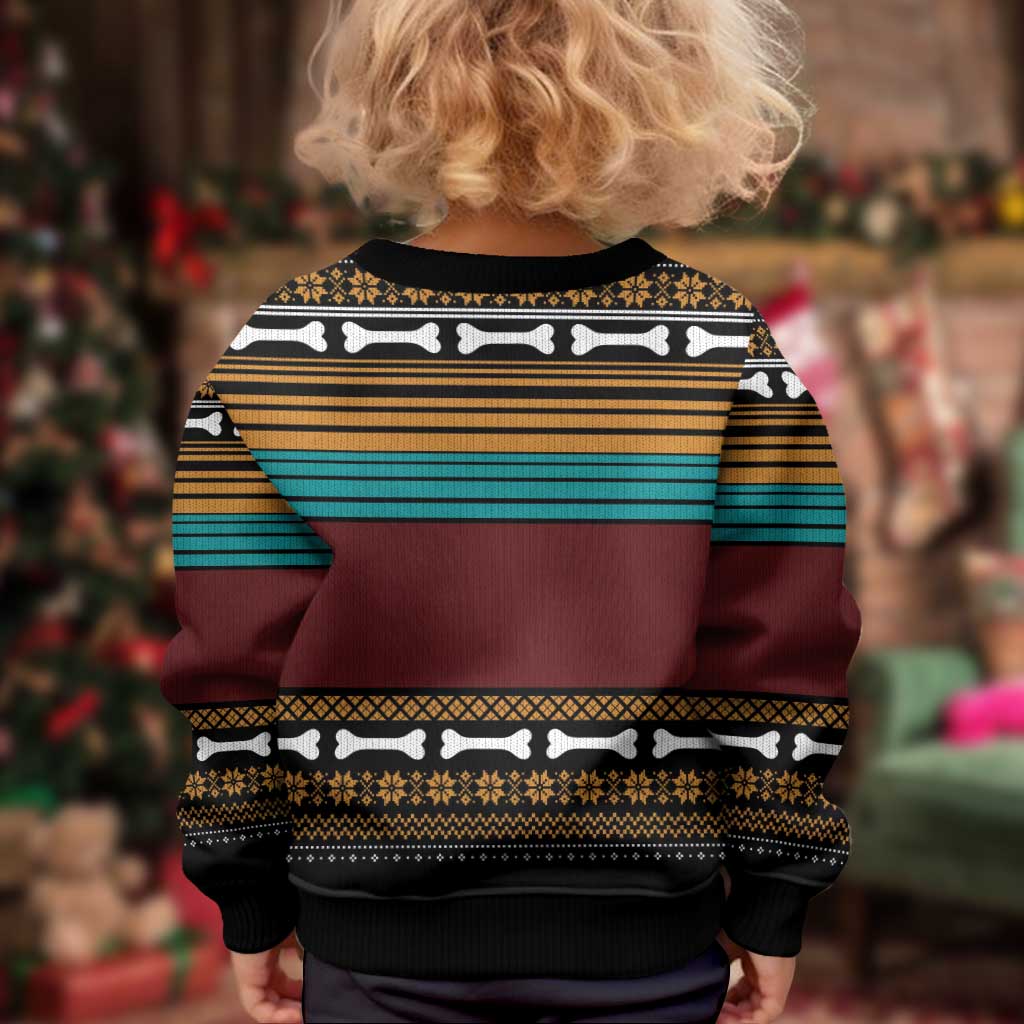 Best Pug Dad Ever Kid Ugly Christmas Sweater Pug Dog Christmas Awesome Dad DT04 - Wonder Print Shop