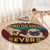Best Pug Dad Ever Round Carpet Pug Dog Christmas Awesome Dad