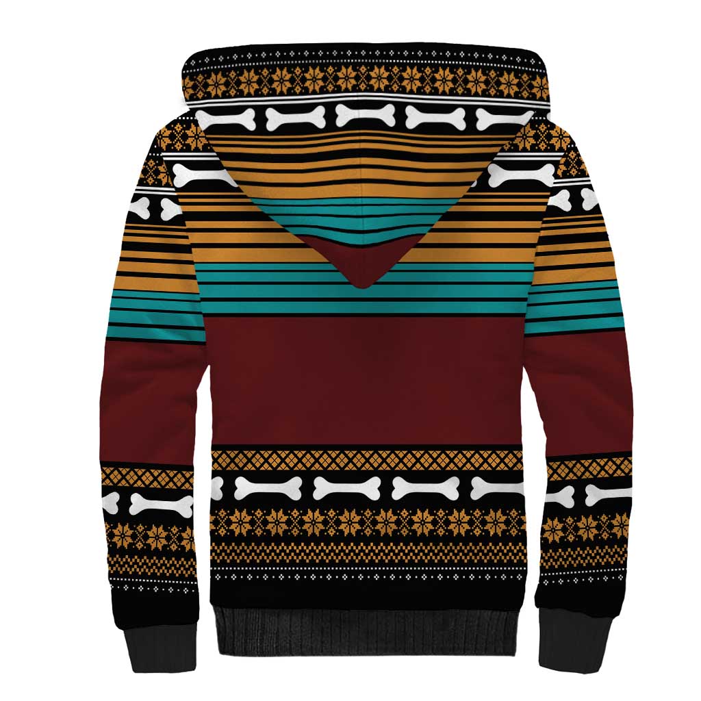 Best Pug Dad Ever Sherpa Hoodie Pug Dog Christmas Awesome Dad DT04 - Wonder Print Shop