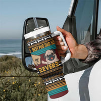 Best Pug Dad Ever Tumbler With Handle Pug Dog Christmas Awesome Dad DT04 - Wonder Print Shop