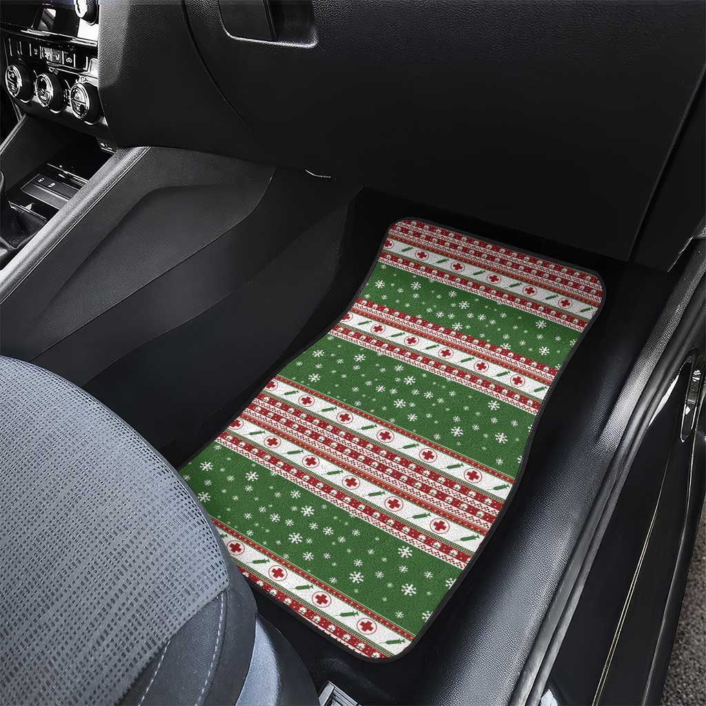 Nurse Car Mats Nurse Grinch Christmas DT04 - Wonder Print Shop