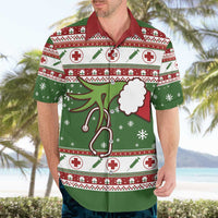 Nurse Hawaiian Shirt Nurse Grinch Christmas DT04 - Wonder Print Shop