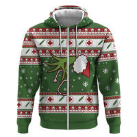 Nurse Hoodie Nurse Grinch Christmas DT04 - Wonder Print Shop