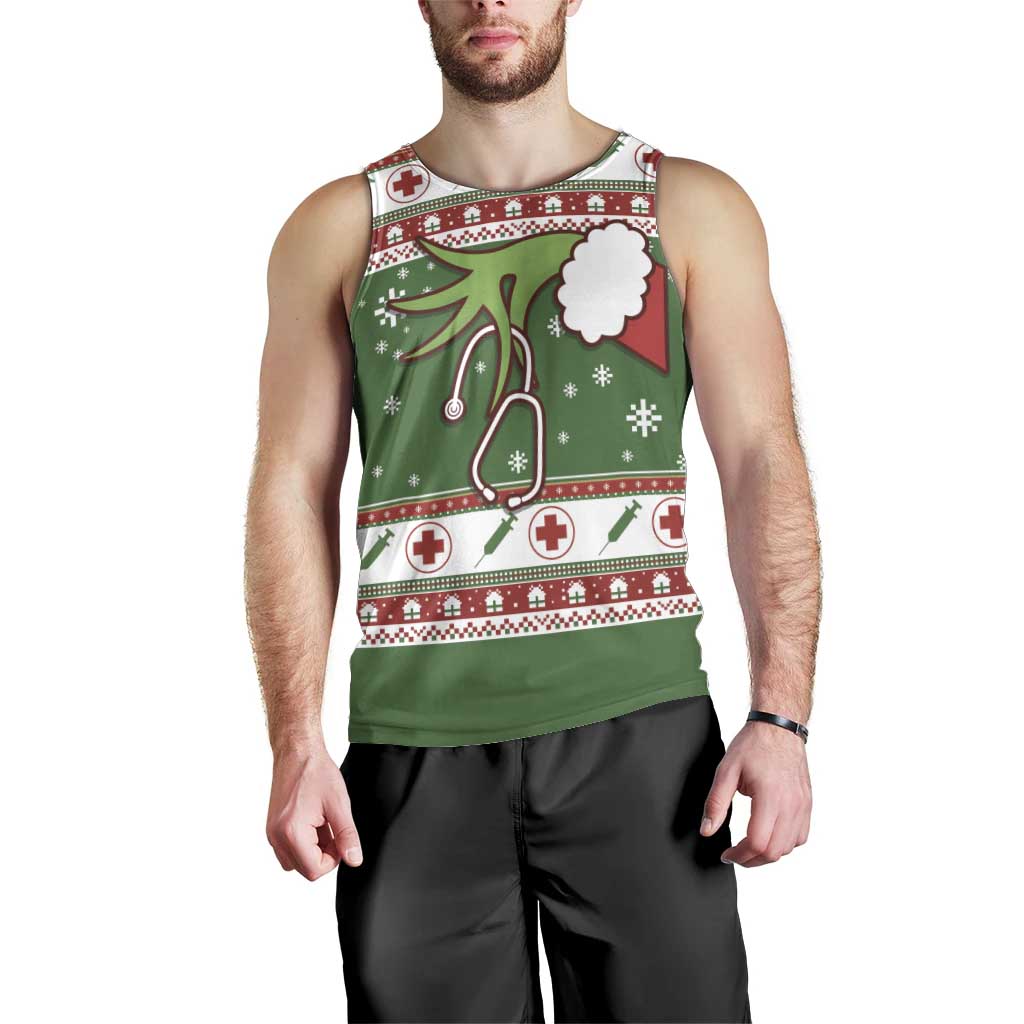 Nurse Men Tank Top Nurse Grinch Christmas DT04 - Wonder Print Shop