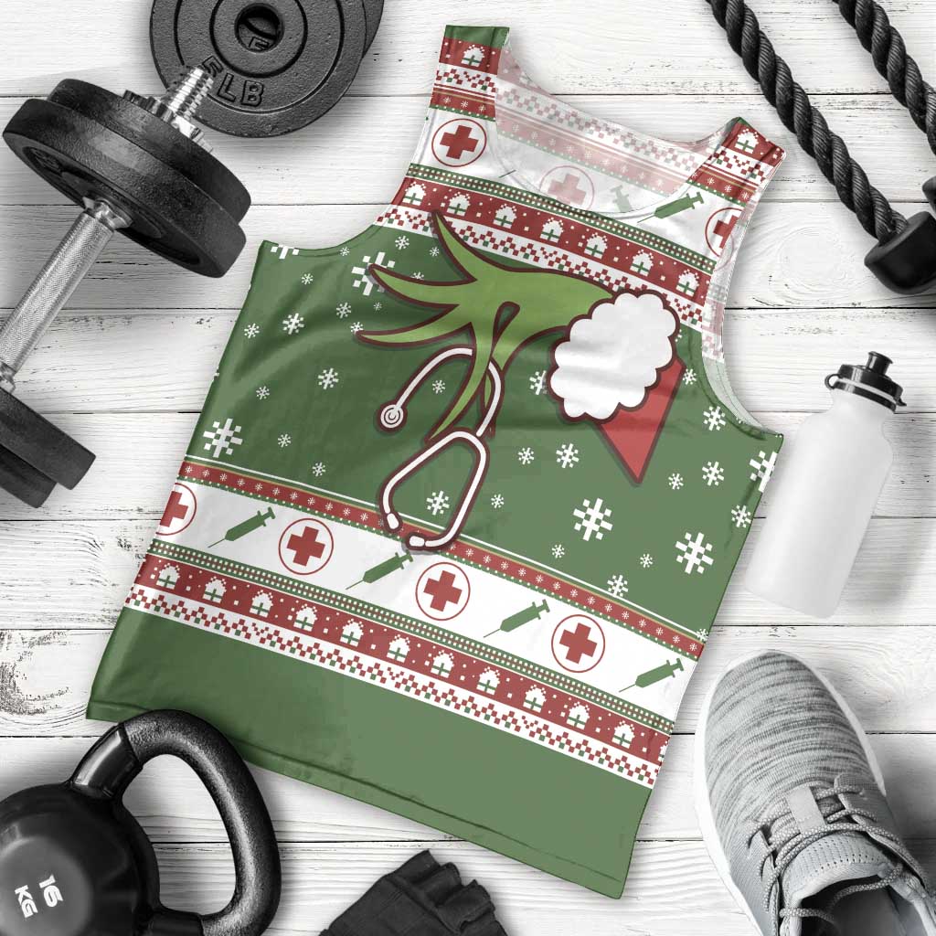 Nurse Men Tank Top Nurse Grinch Christmas DT04 - Wonder Print Shop