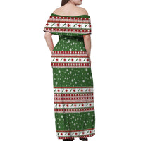 Nurse Off Shoulder Maxi Dress Nurse Grinch Christmas DT04 - Wonder Print Shop