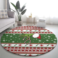 Nurse Round Carpet Nurse Grinch Christmas