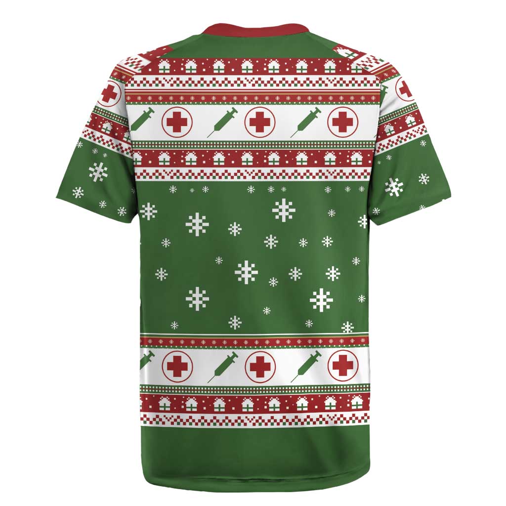 Nurse Rugby Jersey Nurse Grinch Christmas DT04 - Wonder Print Shop