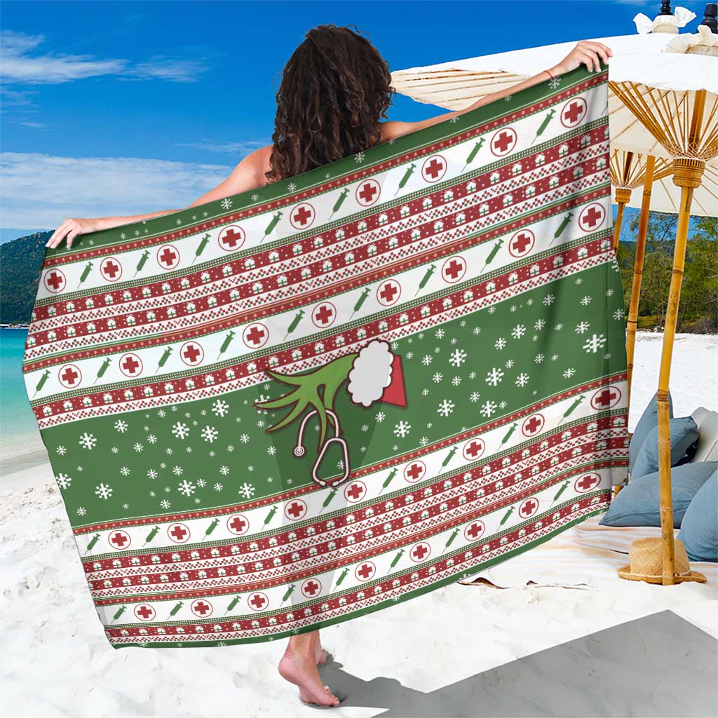 Nurse Sarong Nurse Grinch Christmas DT04 - Wonder Print Shop