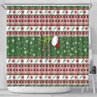 Nurse Shower Curtain Nurse Grinch Christmas