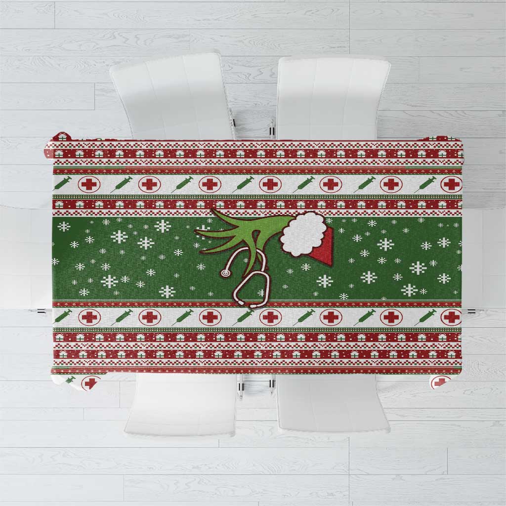 Nurse Tablecloth Nurse Grinch Christmas DT04 - Wonder Print Shop