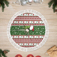 Nurse Tree Skirt Nurse Grinch Christmas DT04 - Wonder Print Shop