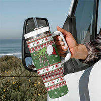 Nurse Tumbler With Handle Nurse Grinch Christmas DT04 - Wonder Print Shop