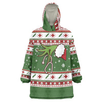 Nurse Wearable Blanket Hoodie Nurse Grinch Christmas DT04 - Wonder Print Shop