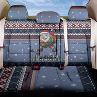 Santa Hockey Best Pucking Christmas Back Car Seat Cover DT04 - Wonder Print Shop