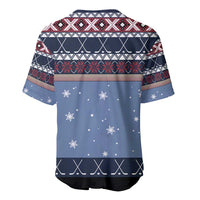 Santa Hockey Best Pucking Christmas Baseball Jersey DT04 - Wonder Print Shop