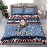 Santa Hockey Best Pucking Christmas Bedding Set DT04 - Wonder Print Shop