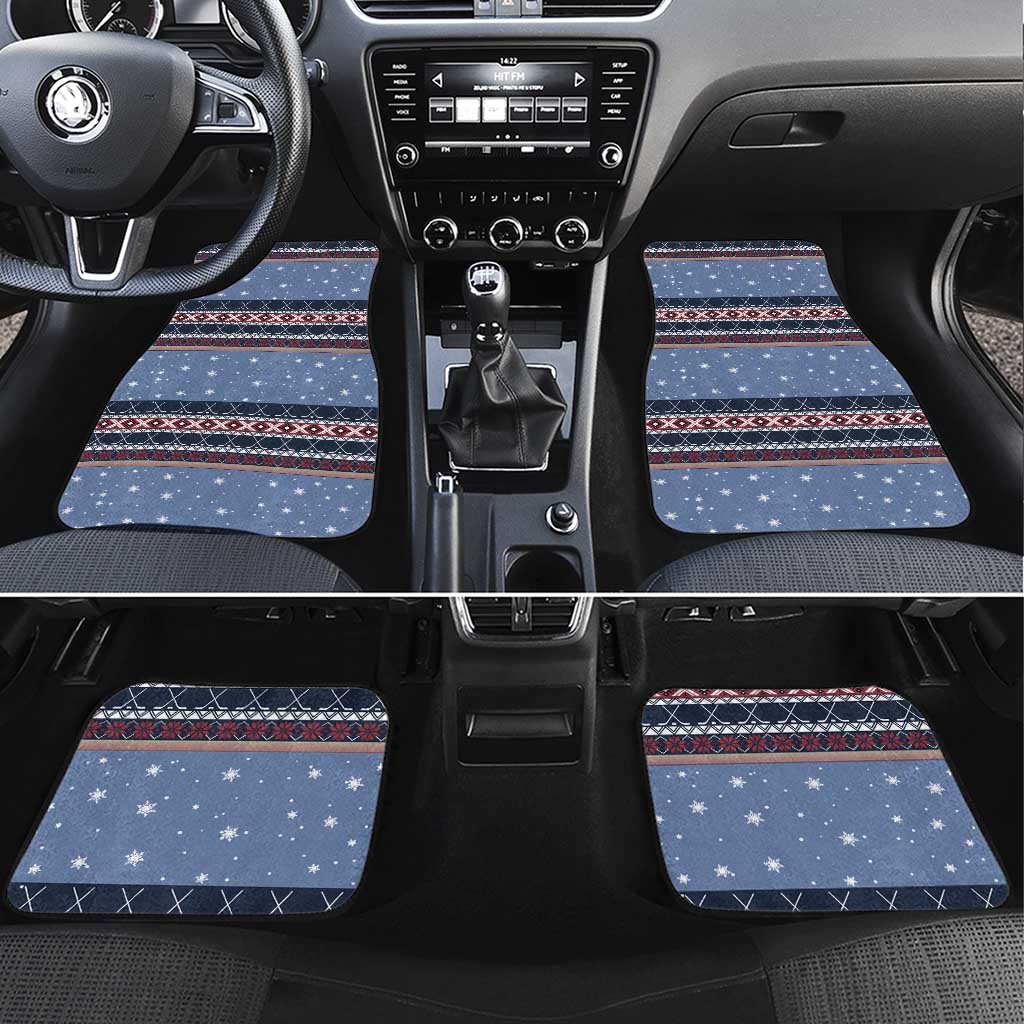Santa Hockey Best Pucking Christmas Car Mats DT04 - Wonder Print Shop