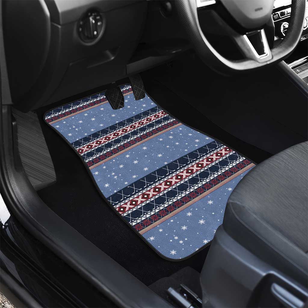 Santa Hockey Best Pucking Christmas Car Mats DT04 - Wonder Print Shop