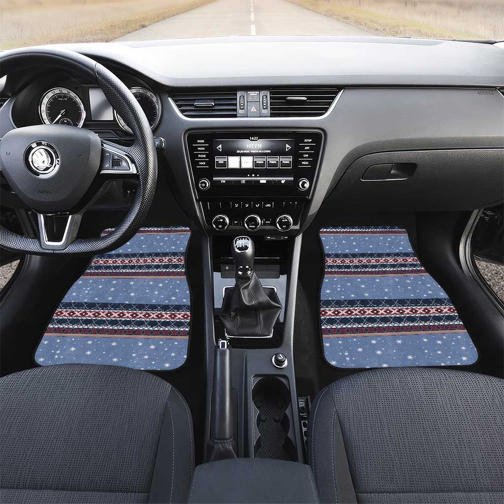 Santa Hockey Best Pucking Christmas Car Mats DT04 - Wonder Print Shop