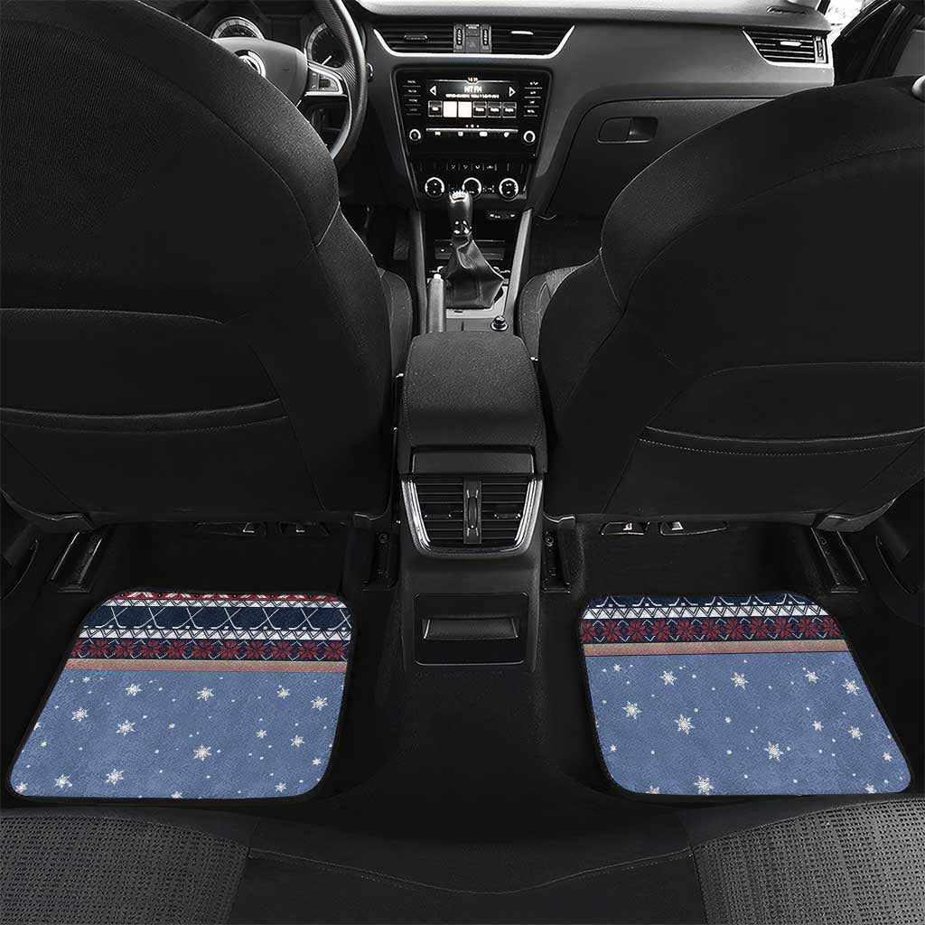 Santa Hockey Best Pucking Christmas Car Mats DT04 - Wonder Print Shop