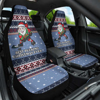 Santa Hockey Best Pucking Christmas Car Seat Cover DT04 - Wonder Print Shop