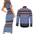 Santa Hockey Best Pucking Christmas Couples Matching Short Sleeve Bodycon Dress and Long Sleeve Button Shirt DT04 - Wonder Print Shop