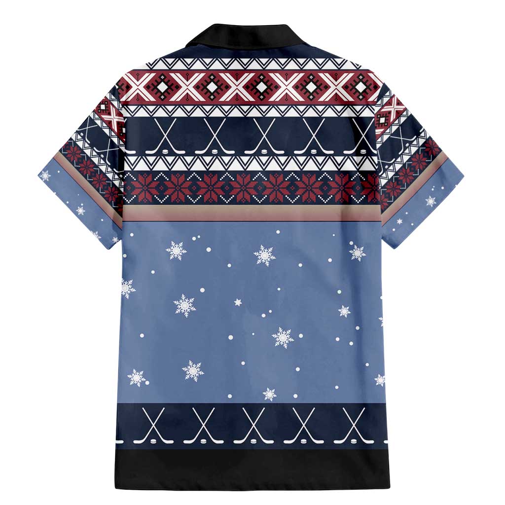 Santa Hockey Best Pucking Christmas Family Matching Mermaid Dress and Hawaiian Shirt DT04 - Wonder Print Shop