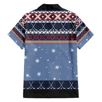 Santa Hockey Best Pucking Christmas Family Matching Summer Maxi Dress and Hawaiian Shirt DT04 - Wonder Print Shop