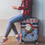 Santa Hockey Best Pucking Christmas Luggage Cover DT04 - Wonder Print Shop