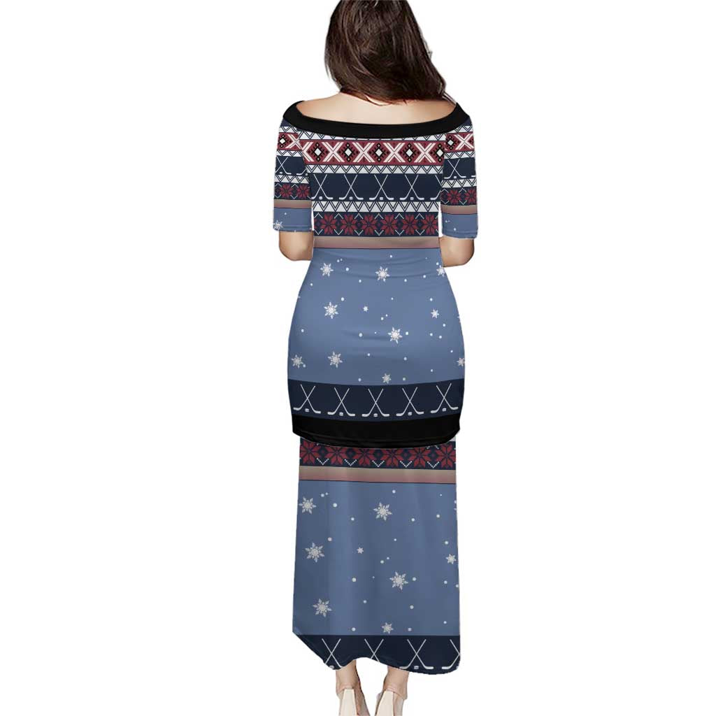 Santa Hockey Best Pucking Christmas Puletasi DT04 - Wonder Print Shop