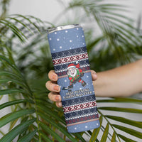 Santa Hockey Best Pucking Christmas Skinny Tumbler DT04 - Wonder Print Shop