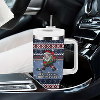 Santa Hockey Best Pucking Christmas Tumbler With Handle DT04 - Wonder Print Shop