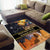 Ancient African Achievements Area Rug Egyptian Pyramids Galaxy