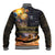 Ancient African Achievements Baseball Jacket Egyptian Pyramids Galaxy