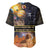 Ancient African Achievements Baseball Jersey Egyptian Pyramids Galaxy