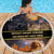 Ancient African Achievements Beach Blanket Egyptian Pyramids Galaxy