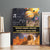 Ancient African Achievements Canvas Wall Art Egyptian Pyramids Galaxy