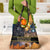Ancient African Achievements Grocery Bag Egyptian Pyramids Galaxy