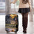 Ancient African Achievements Luggage Cover Egyptian Pyramids Galaxy