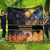 Ancient African Achievements Quilt Egyptian Pyramids Galaxy