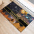 Ancient African Achievements Rubber Doormat Egyptian Pyramids Galaxy