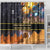 Ancient African Achievements Shower Curtain Egyptian Pyramids Galaxy