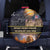 Ancient African Achievements Spare Tire Cover Egyptian Pyramids Galaxy