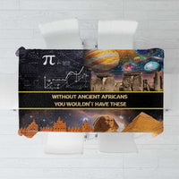 Ancient African Achievements Tablecloth Egyptian Pyramids Galaxy
