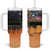 Ancient African Achievements Tumbler With Handle Egyptian Pyramids Galaxy