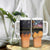Ancient African Achievements Tumbler With Handle Egyptian Pyramids Galaxy