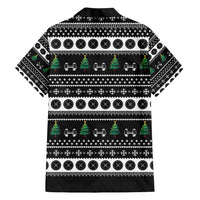 Santa Claus Love Gym Family Matching Short Sleeve Bodycon Dress and Hawaiian Shirt Christmas Santa Does Weightlifting DT04 - Wonder Print Shop