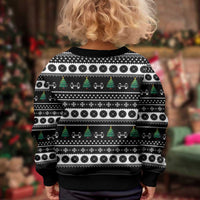 Santa Claus Love Gym Kid Ugly Christmas Sweater Christmas Santa Does Weightlifting DT04 - Wonder Print Shop